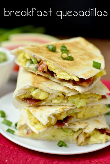 Breakfast Quesadillas