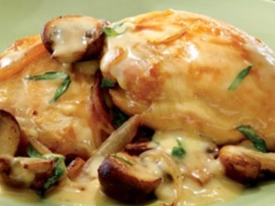 Lemon Chicken Scallopini With Spinach