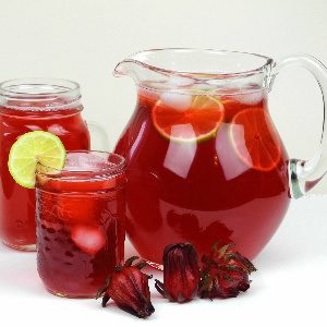 Traditional Caribbean Sorrel Drink.