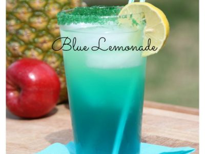 Homemade Blue Lemonade