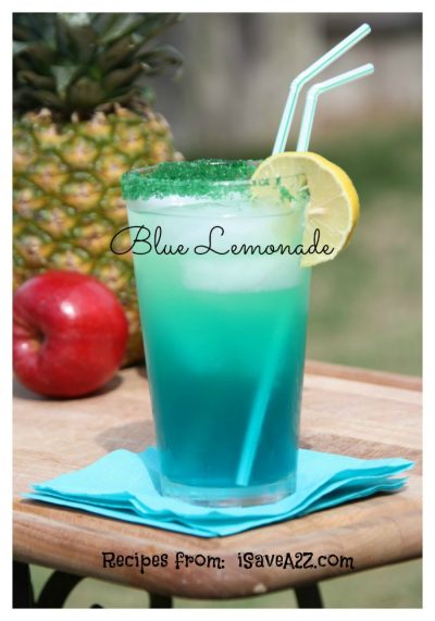 Homemade Blue Lemonade