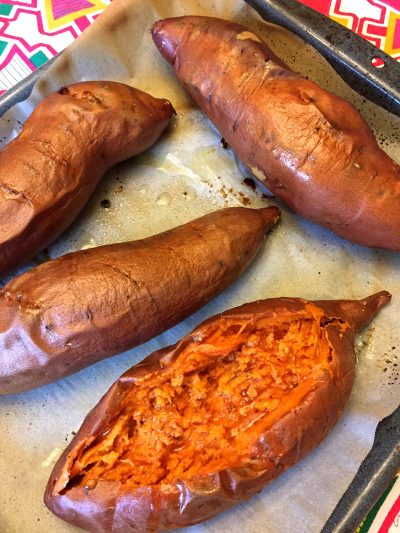 Perfect Baked Sweet Potatoes