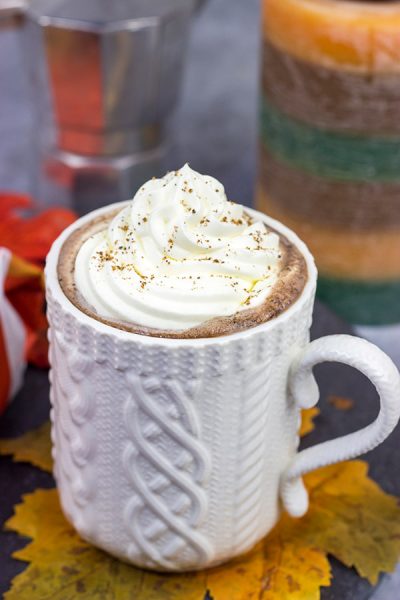 Pumpkin Spice Mocha Hot Chocolate