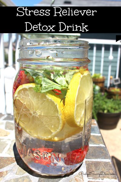 Stress Reliever Detox Drink