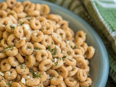 Savory Hot Buttered Cheerios
