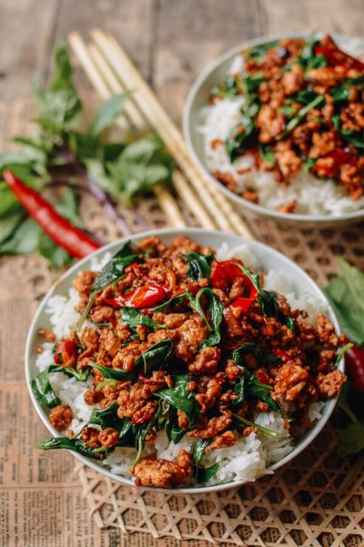 Thai Basil Chicken (Easy Gai Pad Krapow)