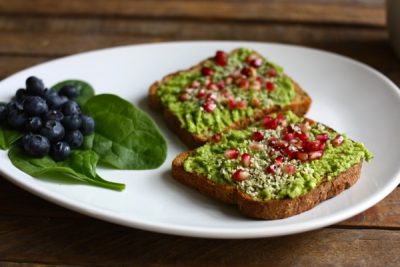 Avocado Superfood Breakfast Toast