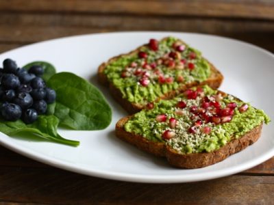 Avocado Superfood Breakfast Toast