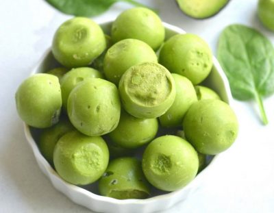 Green Smoothie Fat Bombs