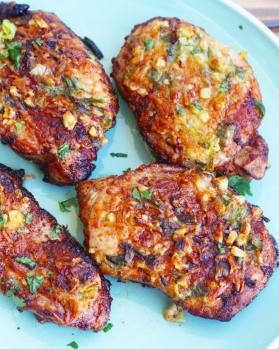 Garlic Butter Pork Chops