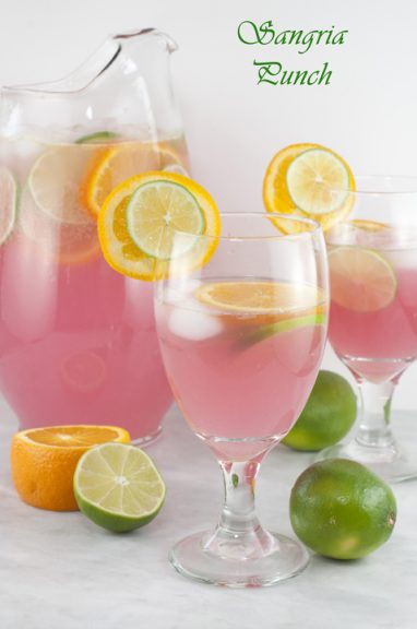 Sangria Punch {Kid-Friendly}