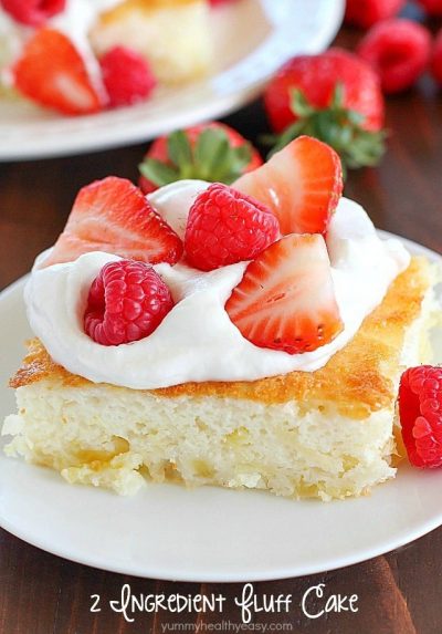 2 Ingredient Fluff Cake