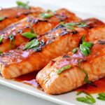 Broiled Salmon with Thai Sweet Chili Glaze