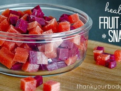 Homemade Healthy Fruit Snacks