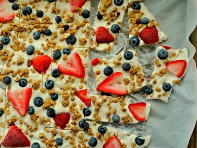 Greek Yogurt Breakfast Bark