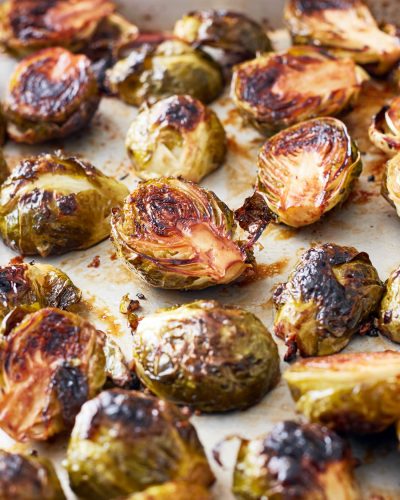 Crispy Brussels Sprouts With Balsamic and Honey