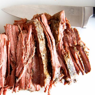 Melt In Your Mouth Slow Cooker Beef Brisket