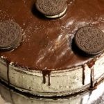 Chocolate-covered Oreo Cookie Cake