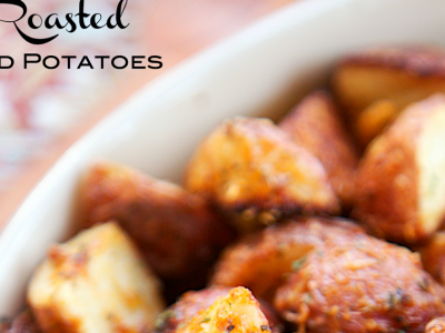Garlic Parmesan Roasted Red Potatoes