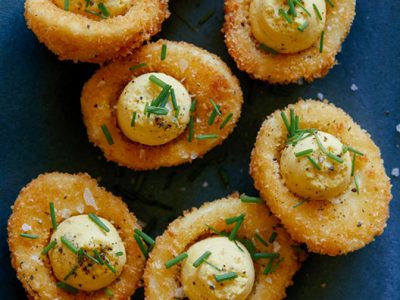 Fried Deviled Eggs