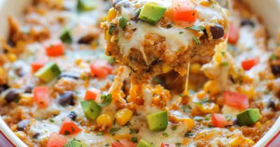 Quinoa Enchilada Casserole