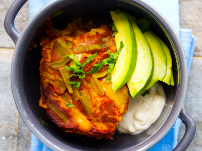 Easy Vegan Enchilada Casserole