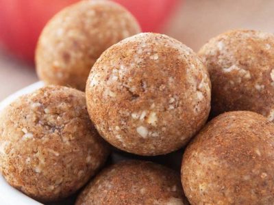 Cinnamon Apple Pie Energy Bites