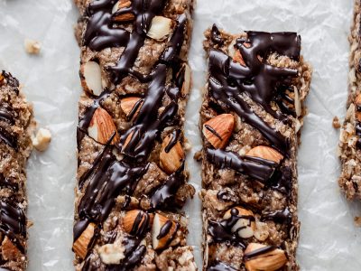 No Bake Peanut Butter Granola Bars