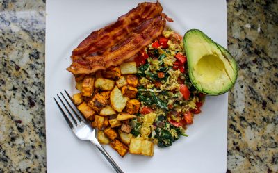 Healthy Southwest Breakfast Scramble