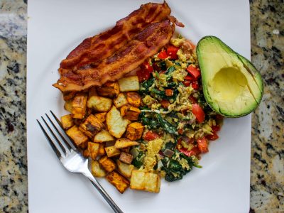 Healthy Southwest Breakfast Scramble