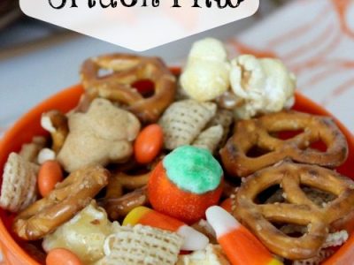 Kid Friendly Halloween Snack Mix
