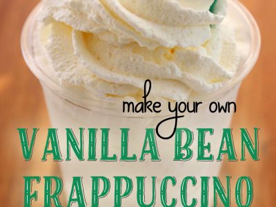 Vanilla Bean Frappuccino (like Starbucks)