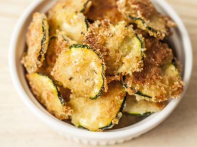 Oven Baked Zucchini Chips