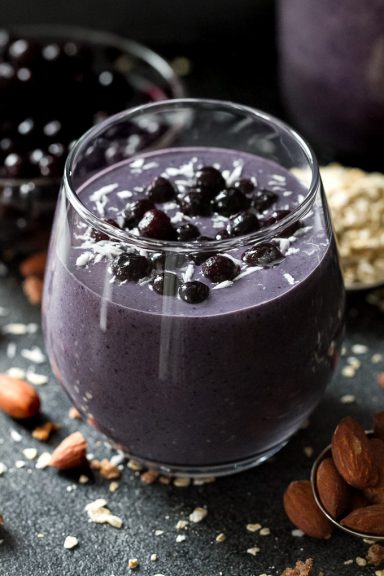 Blueberry Muffin Breakfast Smoothie