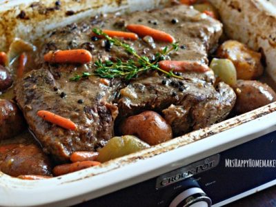 The BEST Crockpot Pot Roast