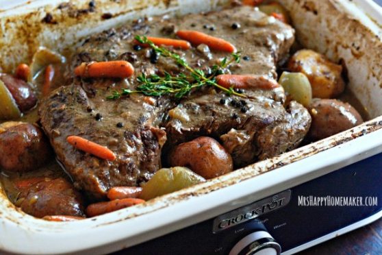 The BEST Crockpot Pot Roast