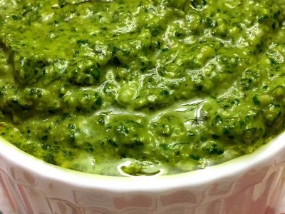 Easy Basil Pesto Sauce