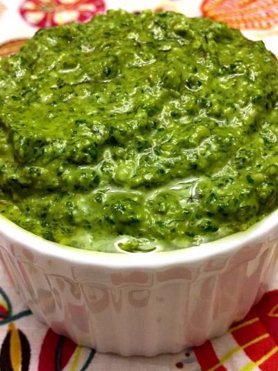 Easy Basil Pesto Sauce