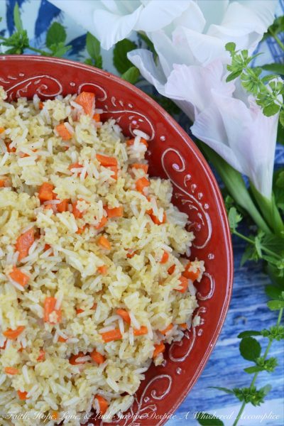 Kid-Friendly Buttered Rice with Pasta Stars