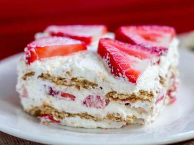 Strawberry Icebox Cake