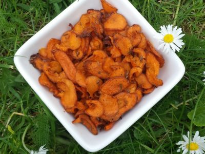 Healthy Carrot Crisps