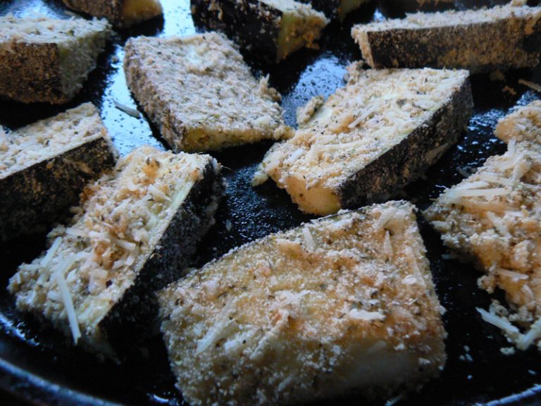 Kid-Friendly Baked Eggplant Fries