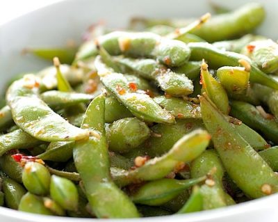 Spicy Edamame Might Be My Favorite Healthy Snack Ever