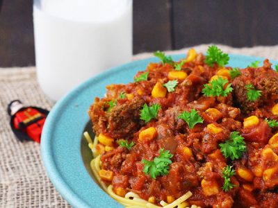 Quick and Easy, Slow Cooker Spaghetti Sauce with Veggies (Gluten Free, Dairy Free, Kid Friendly)