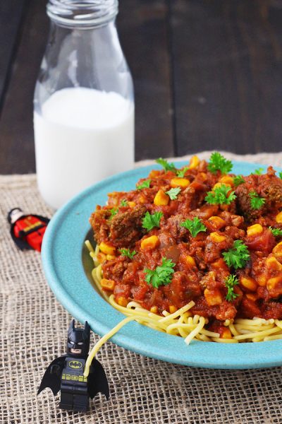 Quick and Easy, Slow Cooker Spaghetti Sauce with Veggies (Gluten Free, Dairy Free, Kid Friendly)