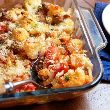 Sausage and Cauliflower Casserole (Comforting & Delicious)