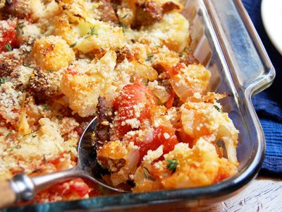 Sausage and Cauliflower Casserole (Comforting & Delicious)