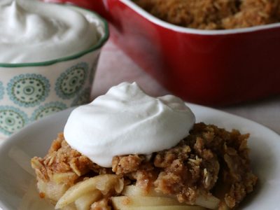 Apple Crisp {Gluten-free}