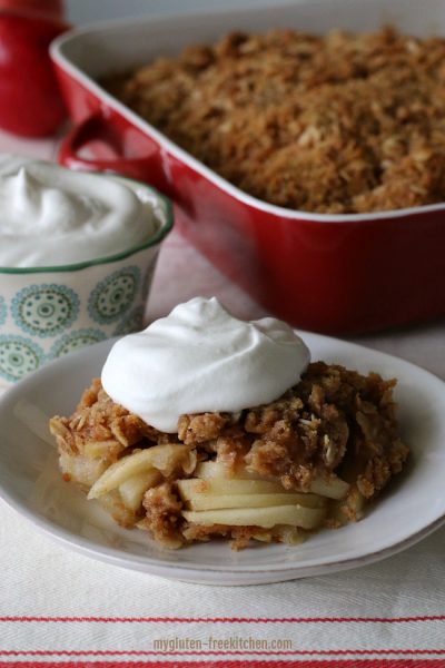 Apple Crisp {Gluten-free}