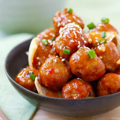 Sweet and Sour Meatballs